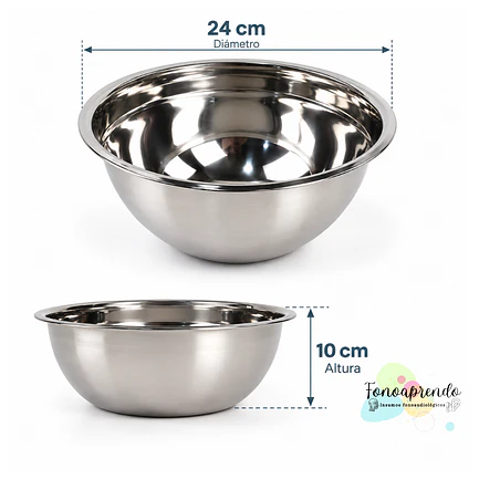 Bowl Clínico de Acero Inoxidable 24 cm – Para Lavado de Oídos 1