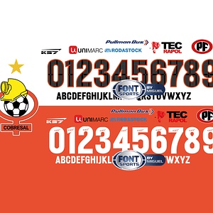 Tipografía Cobresal 2025