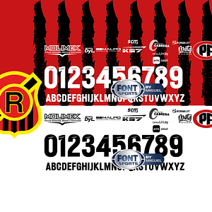 Tipografía Rangers de Talca 2025