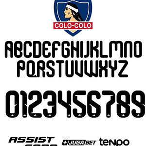 Tipografia Colo Colo 2026