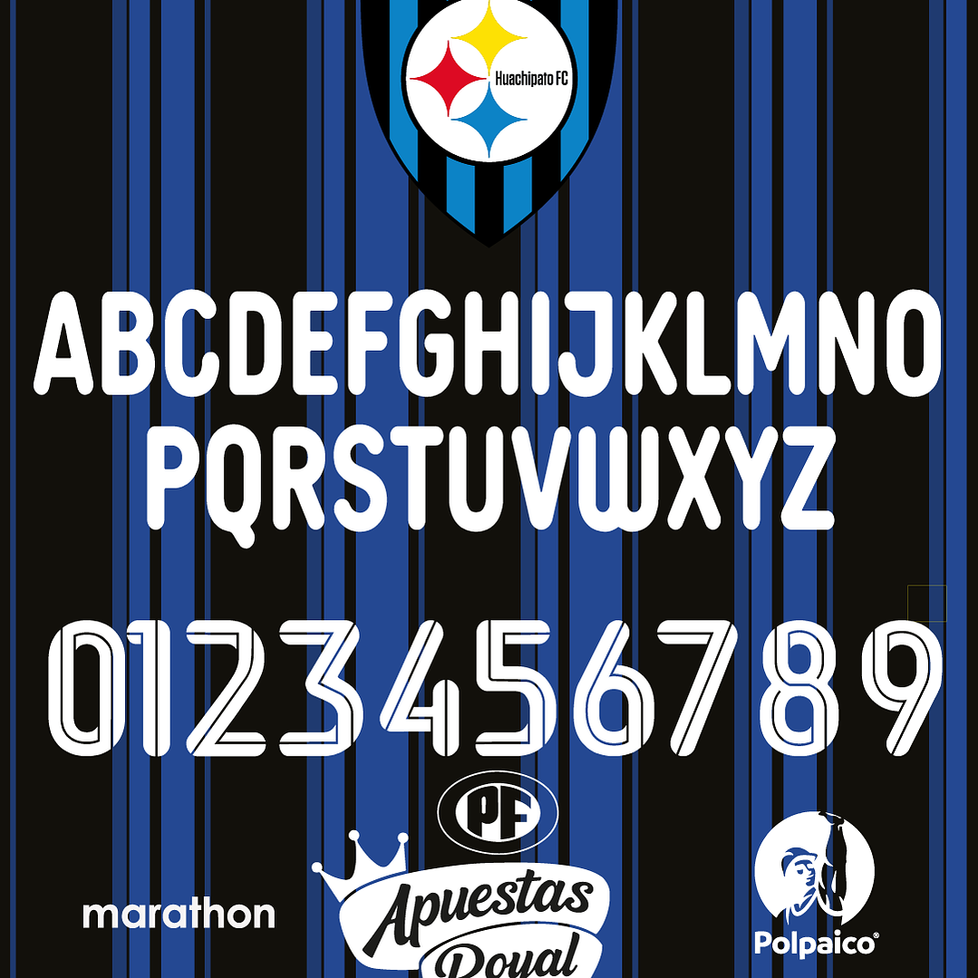 Tipografia Huachipato 2026 1