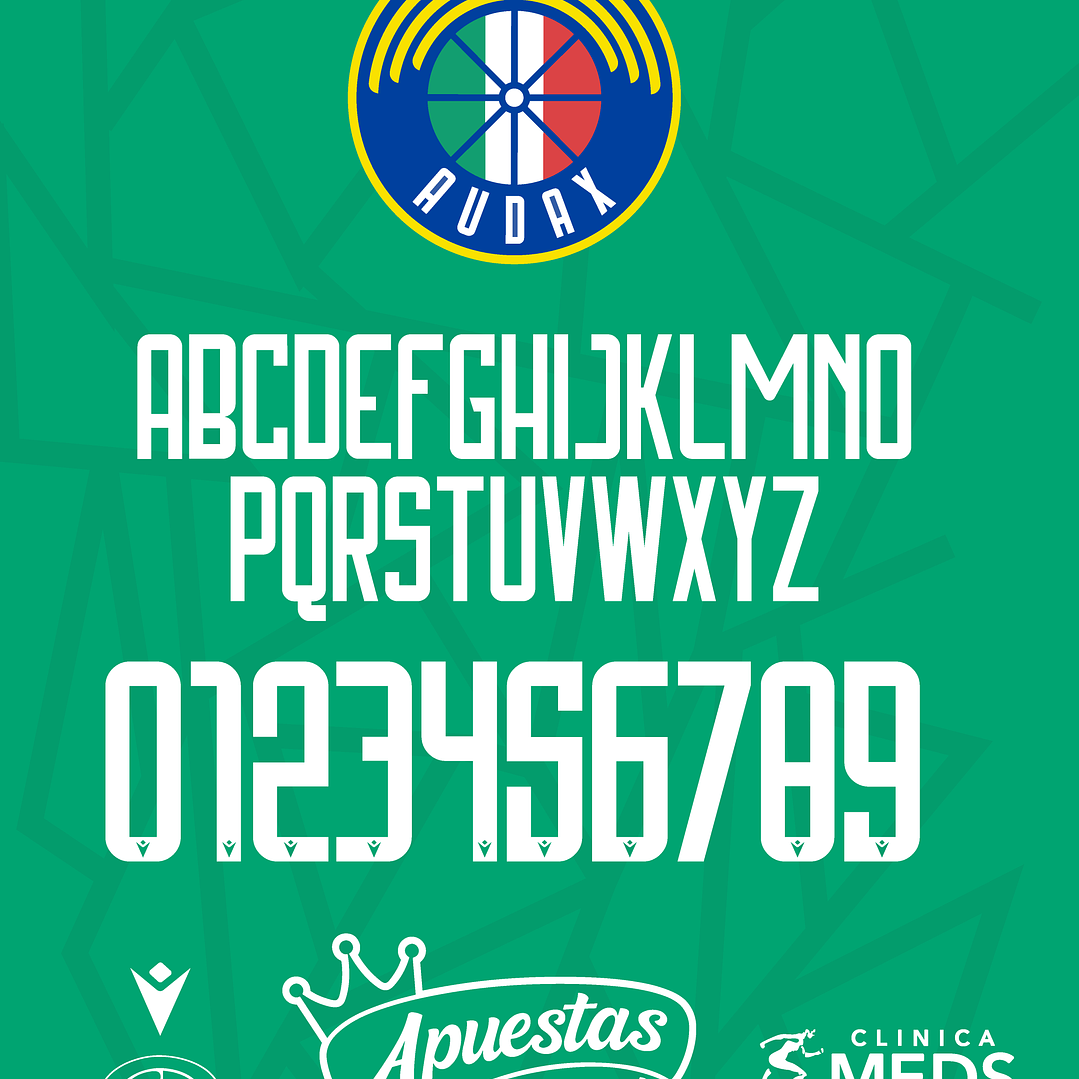 Tipografia Audax italiano 2026 1