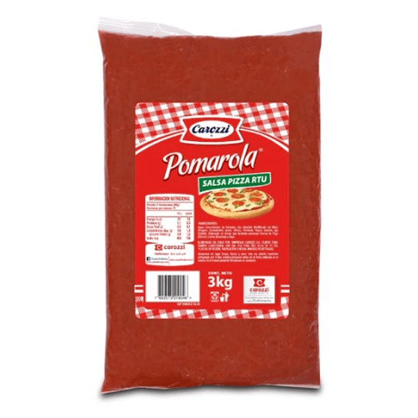 Salsa Pizza RTU 3 Kg