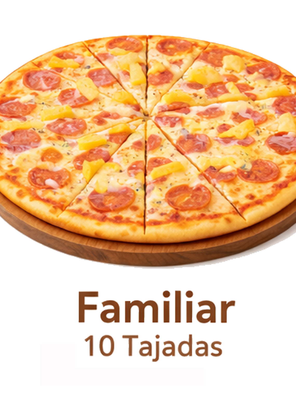 Pizza Hawaiana - Familiar 2