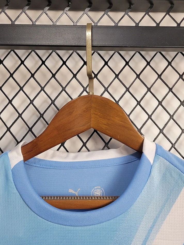 Manchester City Equipamento Criança 2025-2026 6