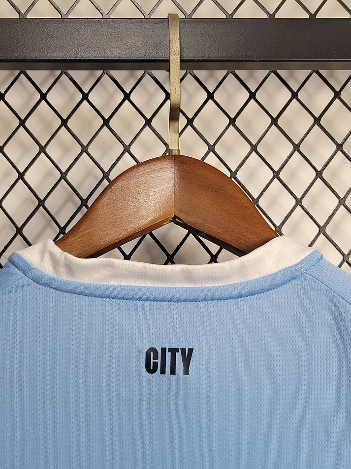 Manchester City Equipamento Criança 2025-2026 7