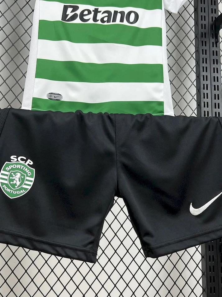 Sporting Principal Equipamento Criança 2025/2026  6
