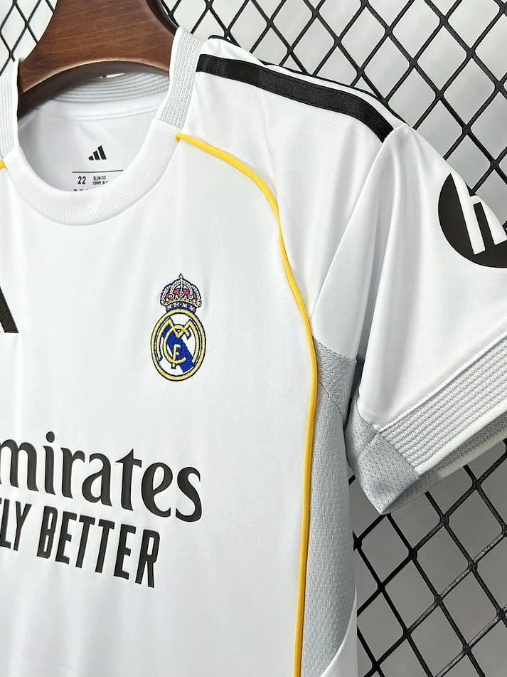 Real Madrid Principal Equipamento Criança 2025/2026 2