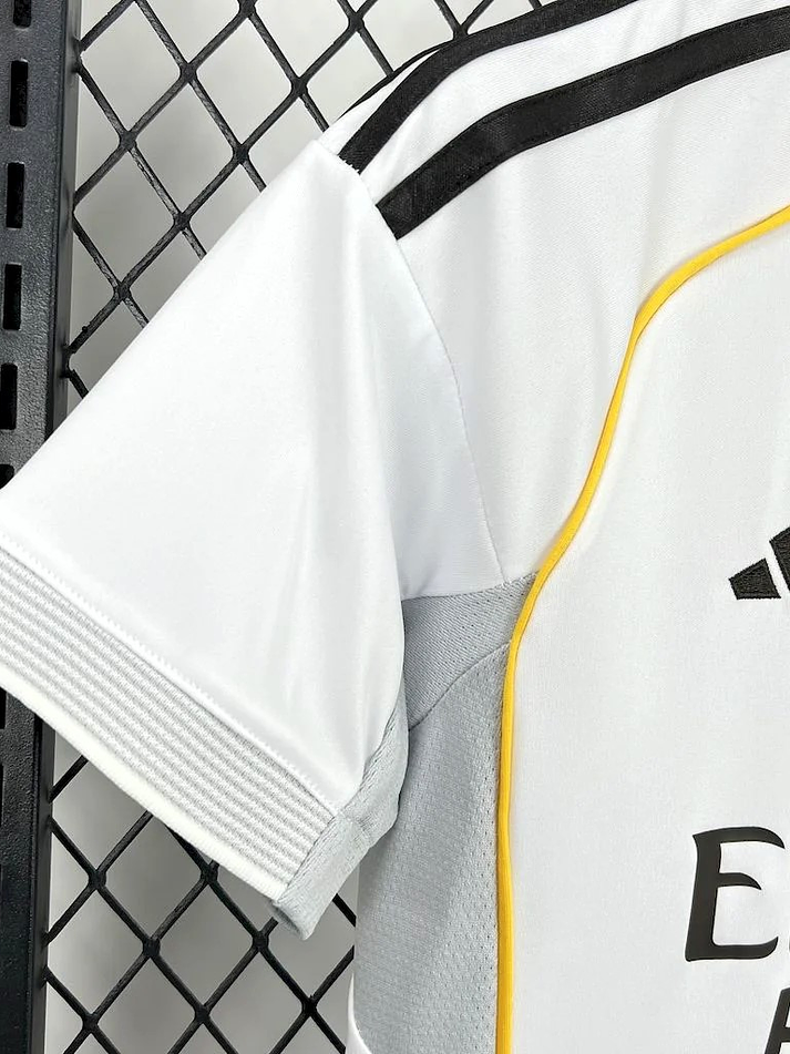 Real Madrid Principal Equipamento Criança 2025/2026 3