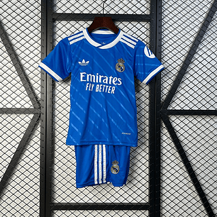 Real Madrid Terceiro Equipamento Criança 2025/2026