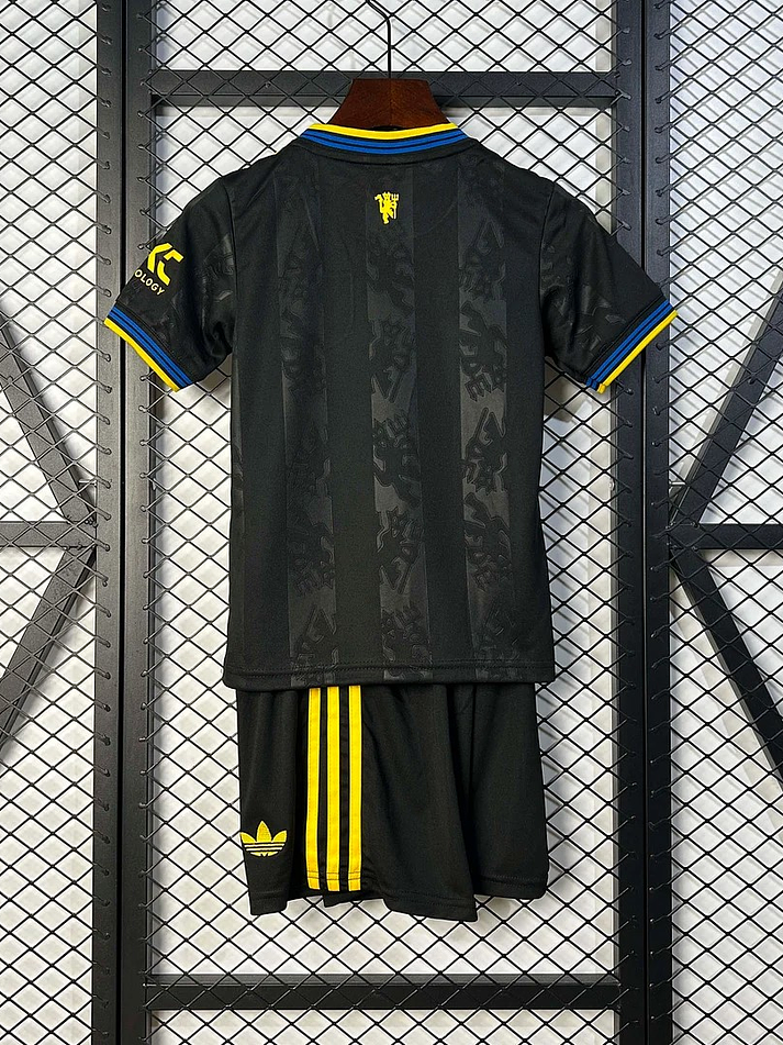 Man united Terceiro Equipamento Criança 2025/2026 5