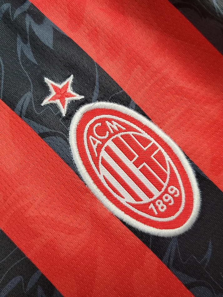 AC Milan Equipamento Principal Crianca 2025-2026 3