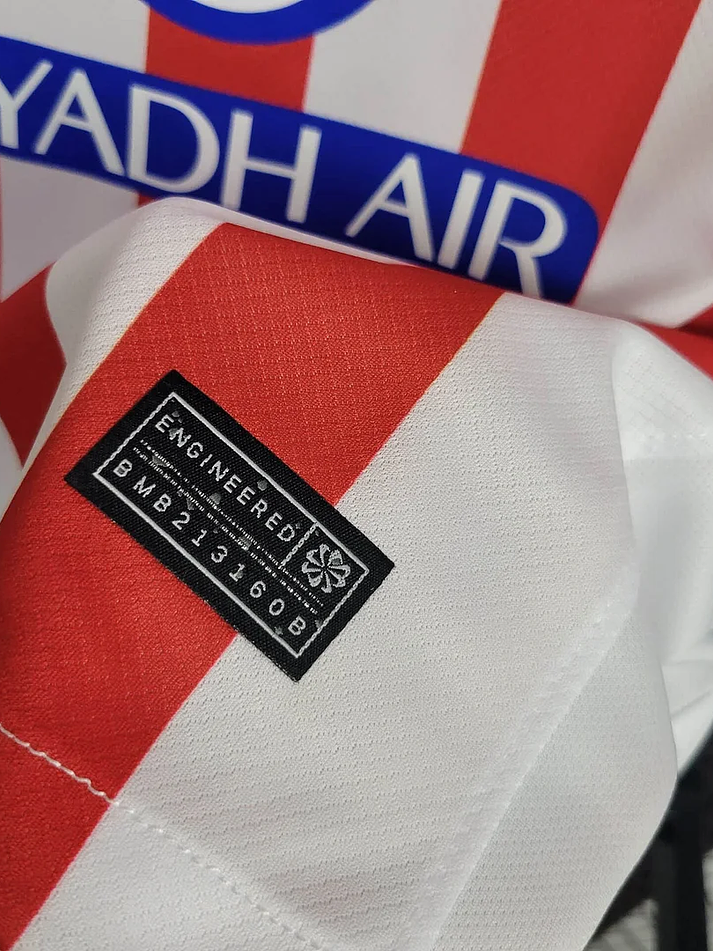 Atlético de Madrid Camisola Principal 2025/2026 5