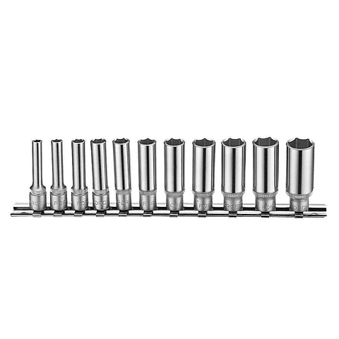 JUEGO DADOS []1/4" 5/32"-9/16" LARGOS HEX. 21110D-5