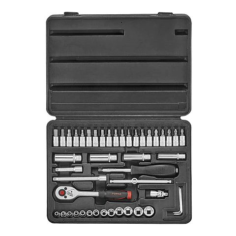 JUEGO DADOS []1/4" 46 PZAS. (2461-5)