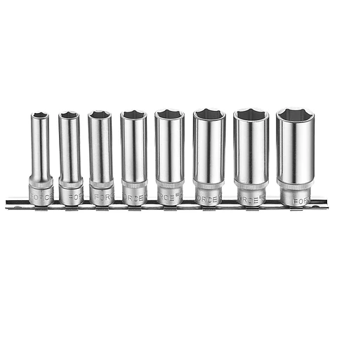 JUEGO DADOS []3/8" DE 8-19 MM LARGOS HEX (3082)