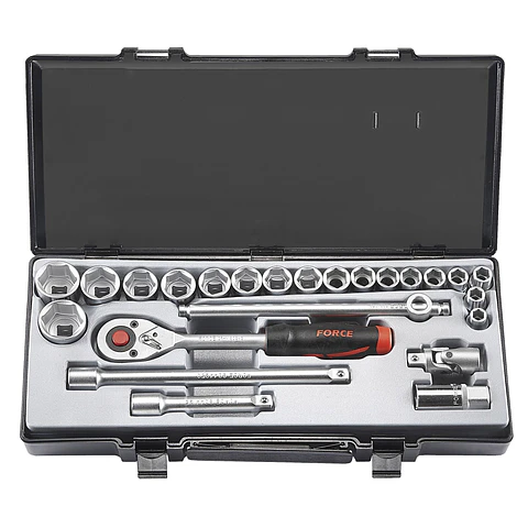 JUEGO DADOS []1/2"  5/16"-1.1/4" (4246S-5)