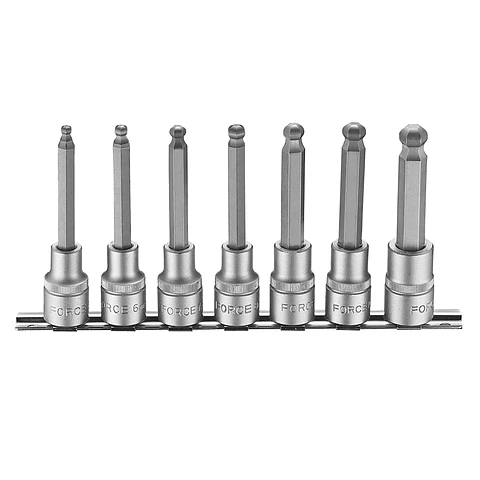 JUEGO DADOS ALLEN 5-12 MM. 7 PZAS. L/BOLA (4076)