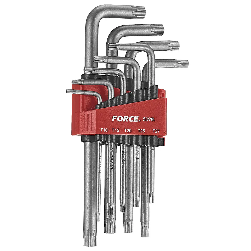 JUEGO LLAVES TORX T06-T60 15 PZAS. LARGAS (5151L) 1
