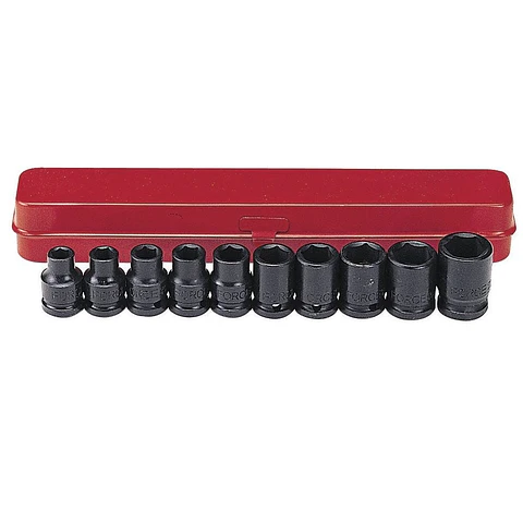 JUEGO DADOS IMPACTO []1/2" DE 3/8" A 15/16" (4109S)