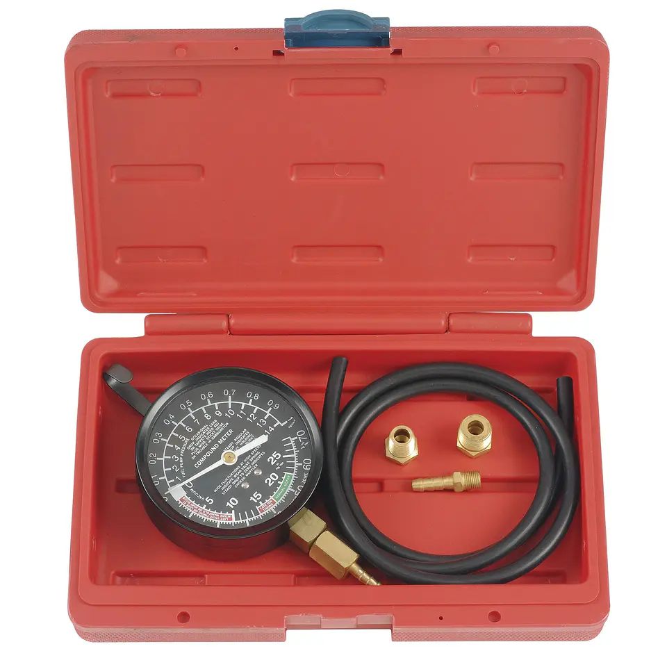 JUEGO VACUOMETRO PROFESIONAL  (904G4) 1