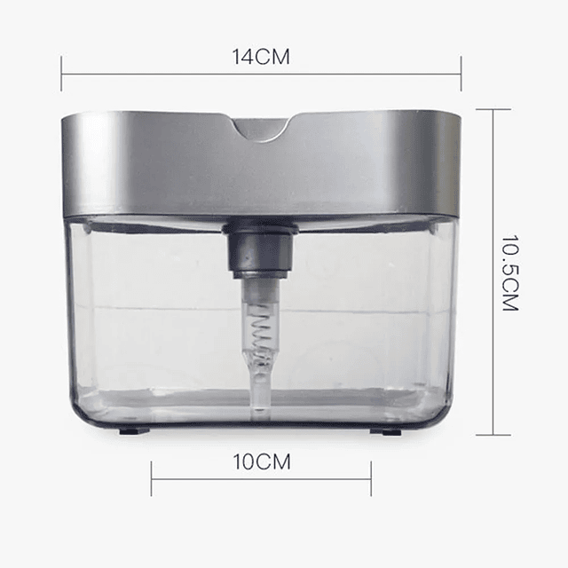 Dispensador Jabón Automático Bomba Detergente Lavaloza