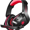 Audífonos Gamer Micrófono Consolas Rojos