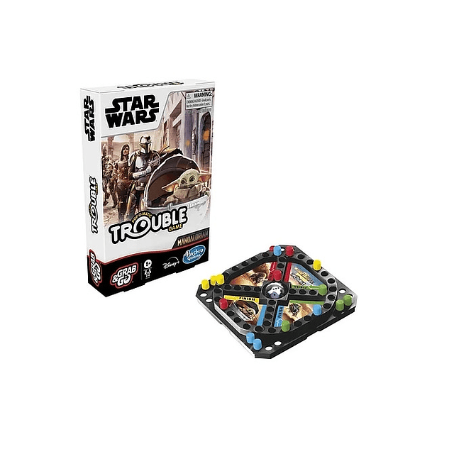 Juego Mesa Hasbro Gaming Trouble Star Wars The Mandalorian