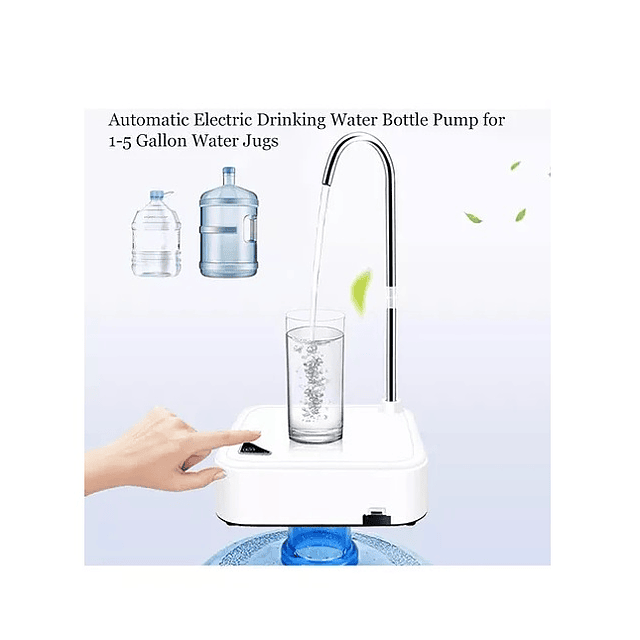 Dispensador Agua Electrico Bomba Usb Dosificador Agua Bidon