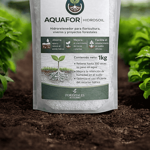 Hidroretenedor 1Kg | Hidrogel agrícola para ahorrar agua