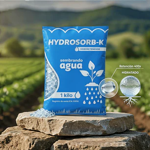 Hidroretenedor Base Potasio para Agricultura | Hidrogel 
