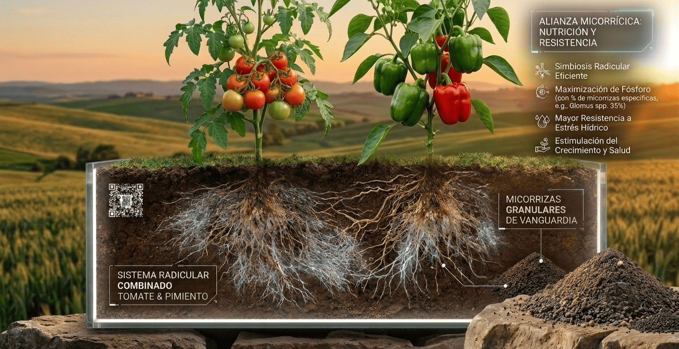 Desarrollo radicular mediante hongos micorrízicos y estimulación biológica