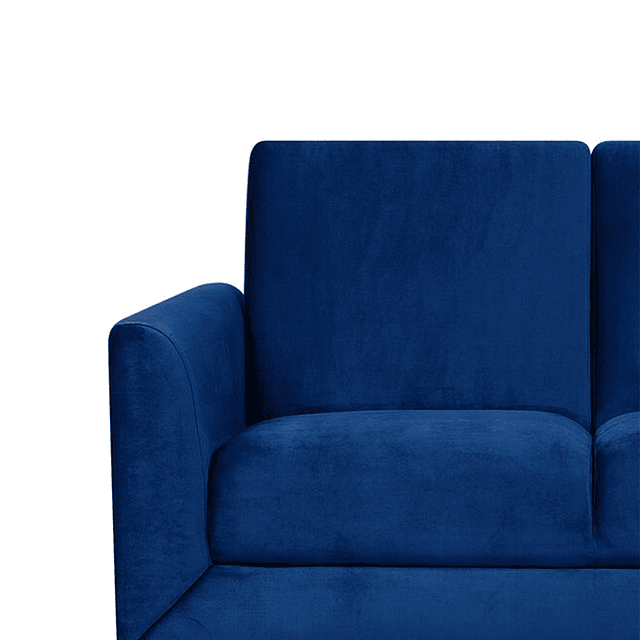 Sofa de 2 cuerpos Lokka azul