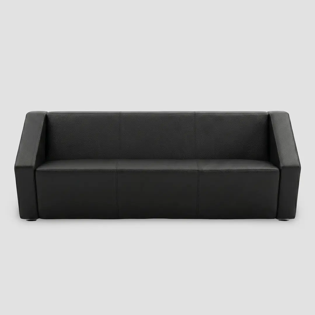 Sofá Corporativo Cohe - Diseño Geométrico y Patas de Acero 5