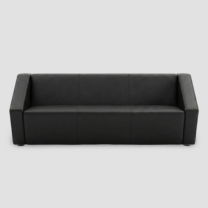 Sofá Corporativo Cohe - Diseño Geométrico y Patas de Acero 5