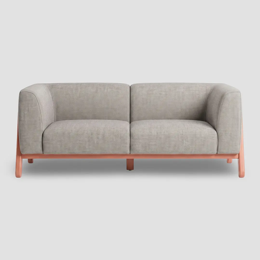 Sofá Geo Bouclé Beige 6