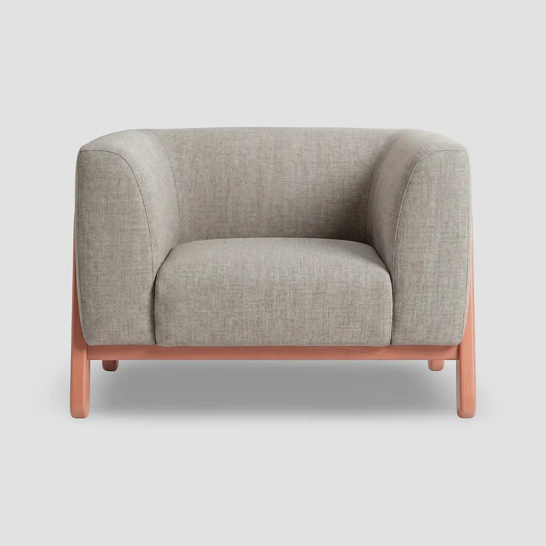 Sofá Geo Bouclé Beige 8