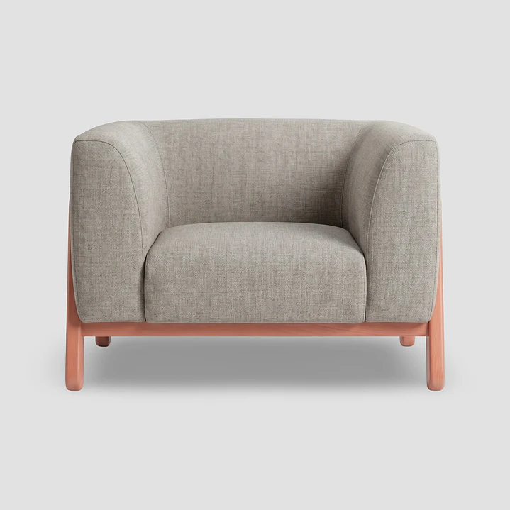 Sofá Geo Bouclé Beige 8