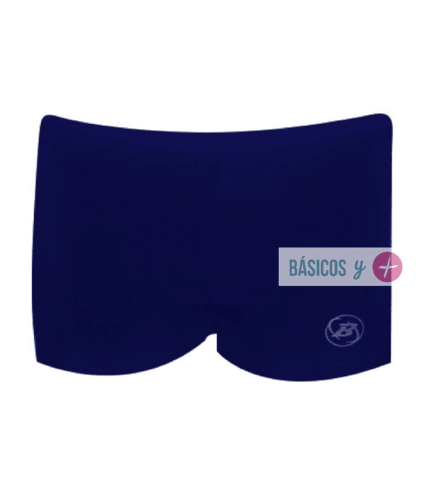 Traje de Baño Natación Niño Tipo Boxer Azul