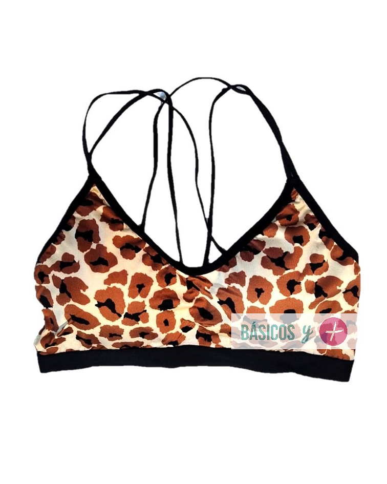 Bralette Animal Print 