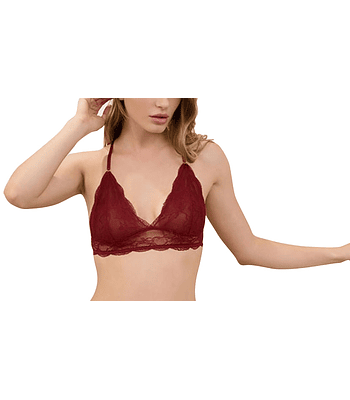 Bralette Triángulo Con Broche