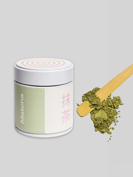 Šaukštelis su matcha milteliais