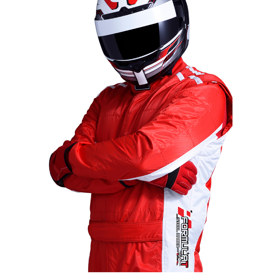 traje mono marca Formulat  1