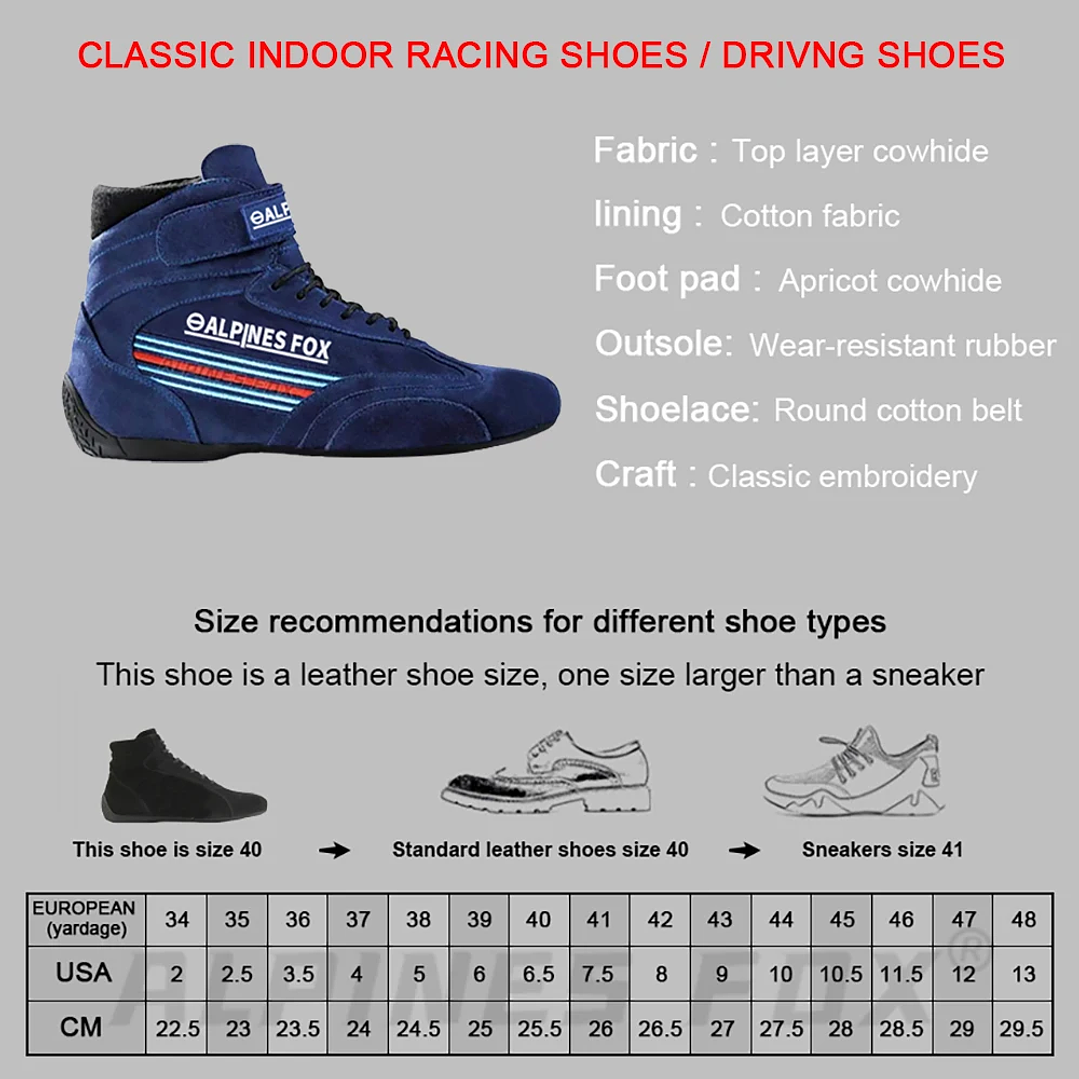 Zapatos de Kart Alpines Fox  Certificado Formulat 2