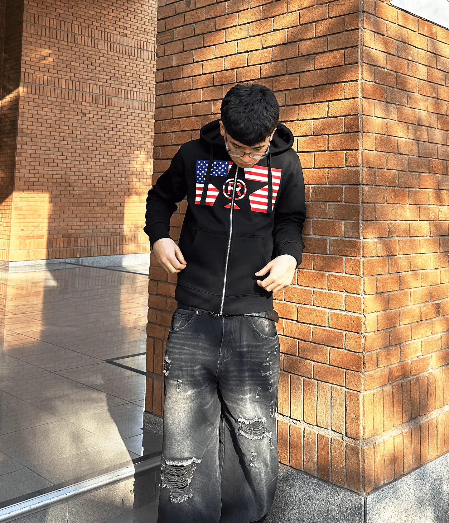 USA Zip Hoodie 2