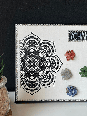 Quadro 7 Chakras 10x15cm