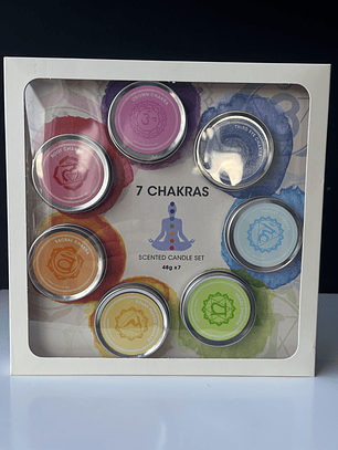 Conjunto de Oferta Velas 7 Chakras