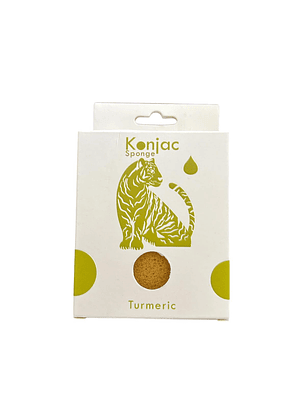 Esponja Konjac - Cúrcuma 