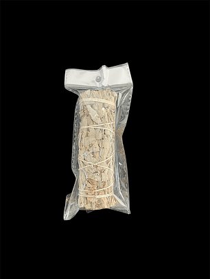 Tocha de Salvia Branca 10cm