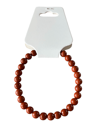 Pulseira Jaspe Vermelho - 6mm